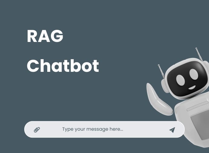 RAG chatbot interface screenshot